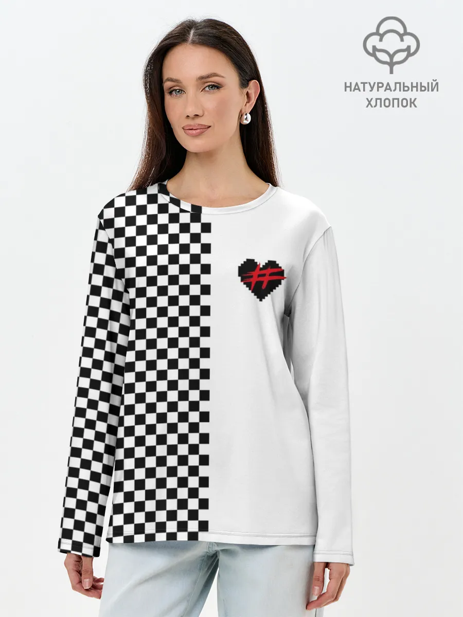 Лонгслив женский. Хлопок / ФРЕНДЗОНА