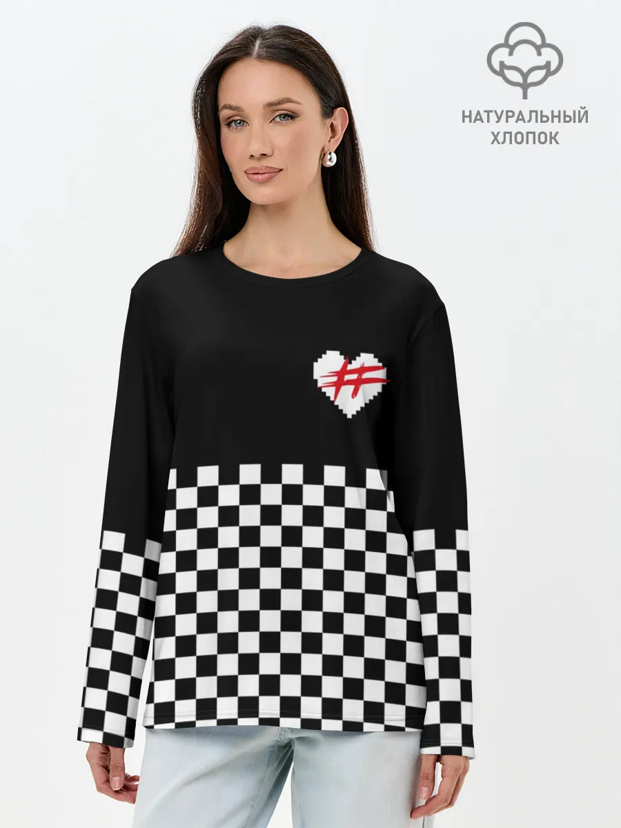 Лонгслив женский. Хлопок / ФРЕНДЗОНА