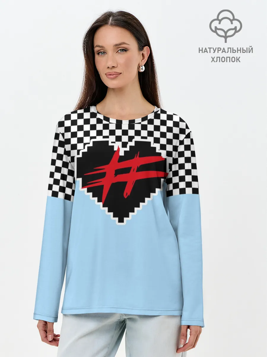 Лонгслив женский. Хлопок / ФРЕНДЗОНА