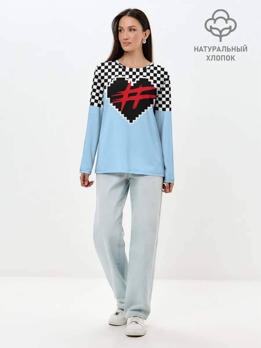 Лонгслив женский. Хлопок / ФРЕНДЗОНА