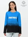Лонгслив женский. Хлопок / Fortnite