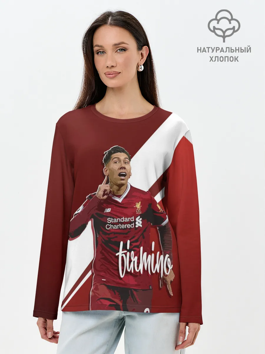 Лонгслив женский. Хлопок / Roberto Firmino