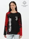 Лонгслив женский. Хлопок / JUVENTUS / ЮВЕНТУС