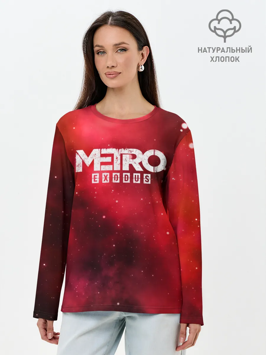 Лонгслив женский. Хлопок / Metro Exodus