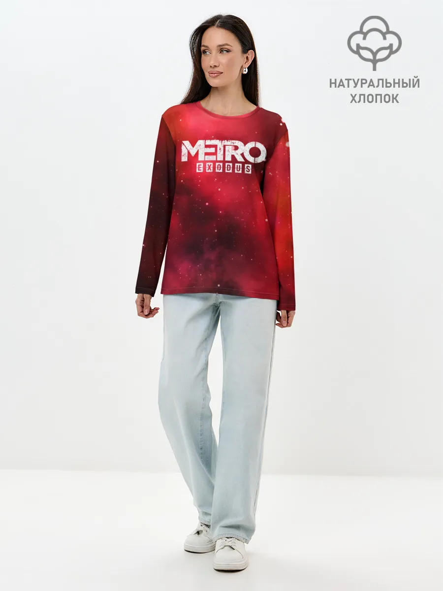 Лонгслив женский. Хлопок / Metro Exodus