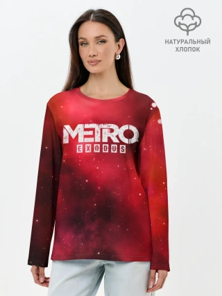 Лонгслив женский. Хлопок / Metro Exodus
