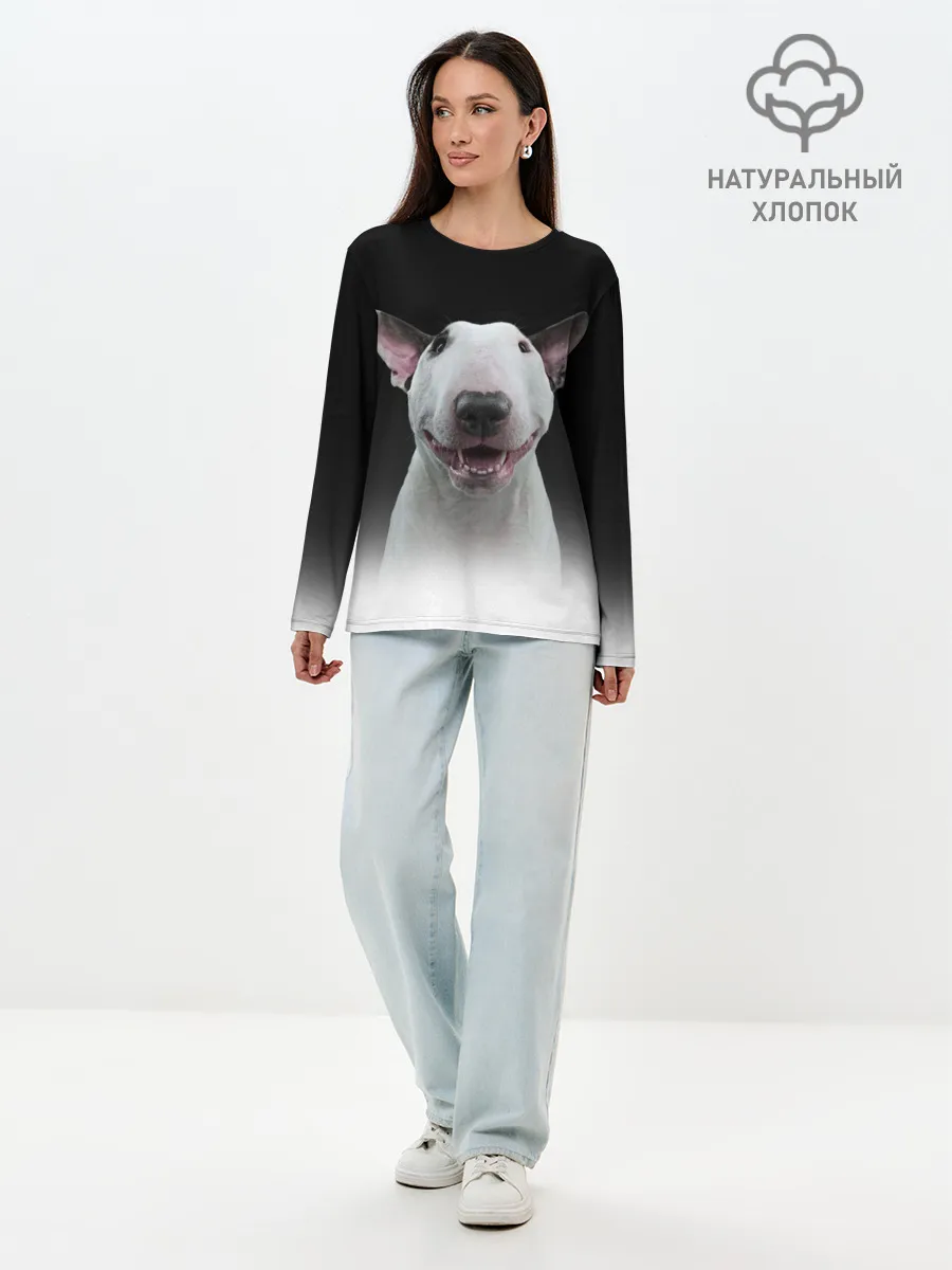 Лонгслив женский. Хлопок / Oh snap!