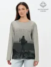Лонгслив женский. Хлопок / Death Stranding