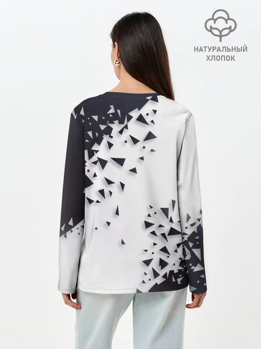 Лонгслив женский. Хлопок / PUBG Jacket Black