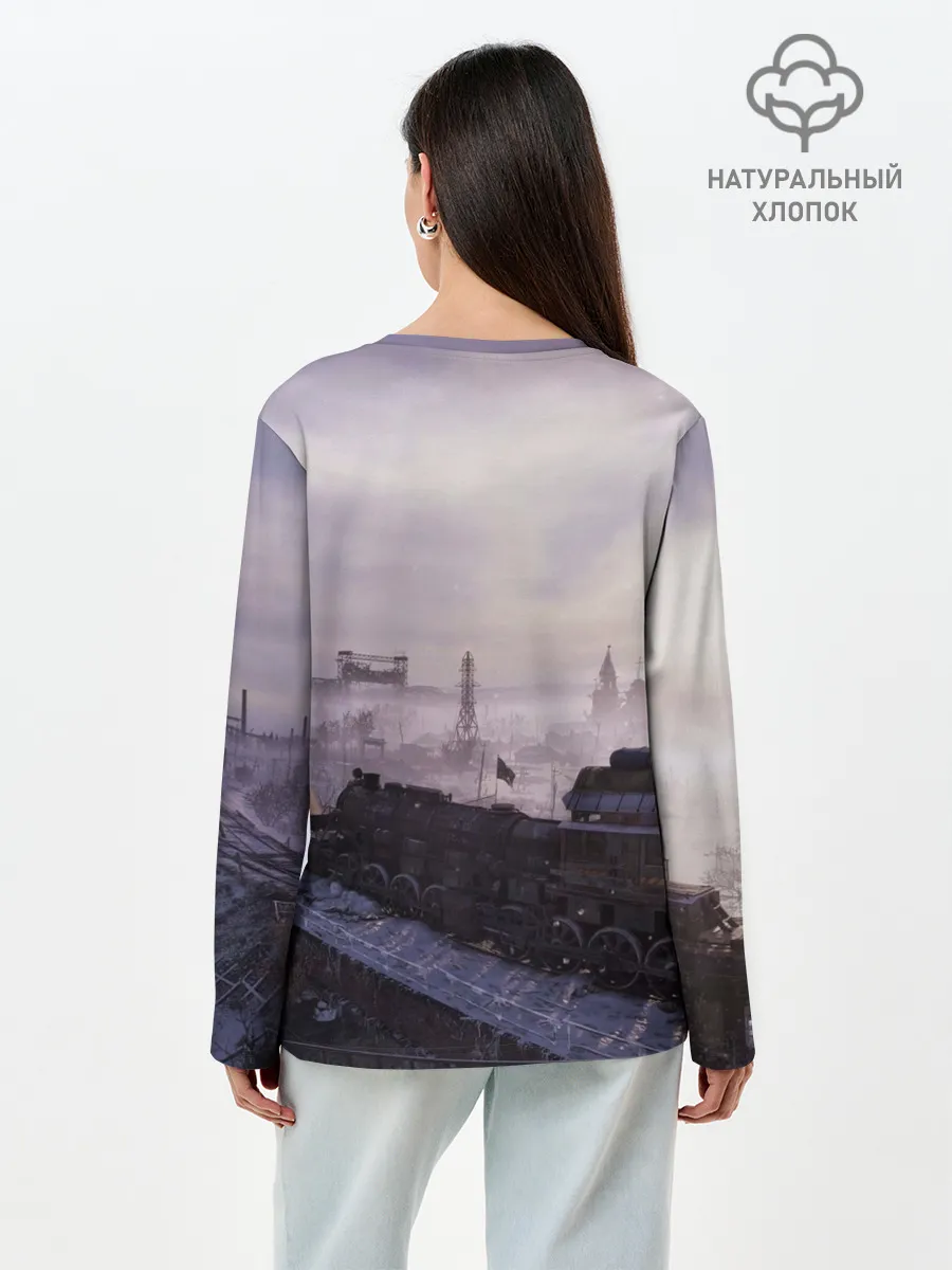 Лонгслив женский. Хлопок / Metro Exodus