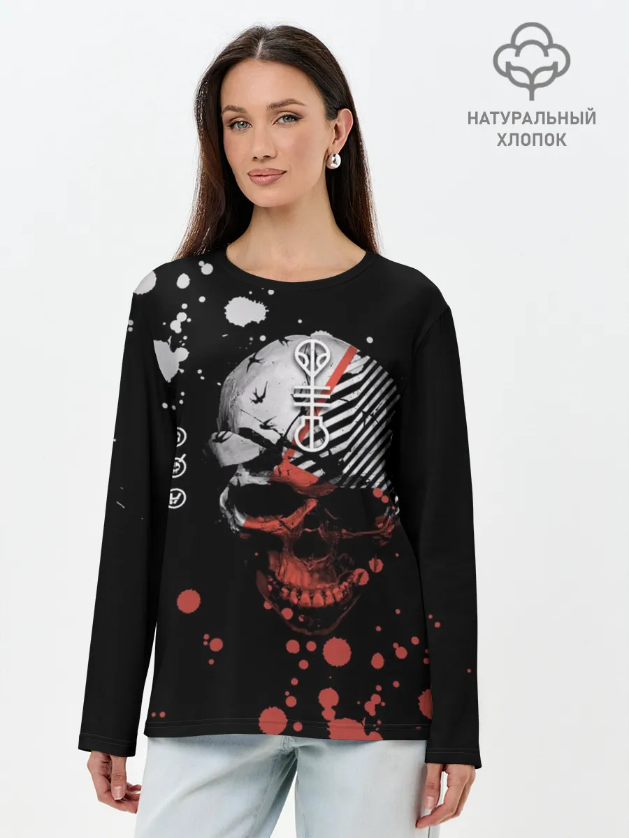 Лонгслив женский. Хлопок / Twenty One Pilots