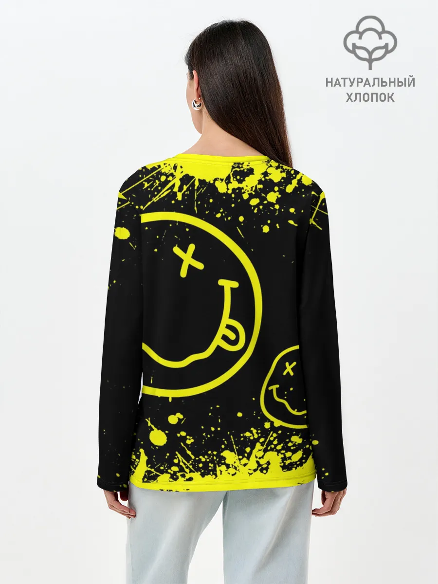 Лонгслив женский. Хлопок / Nirvana