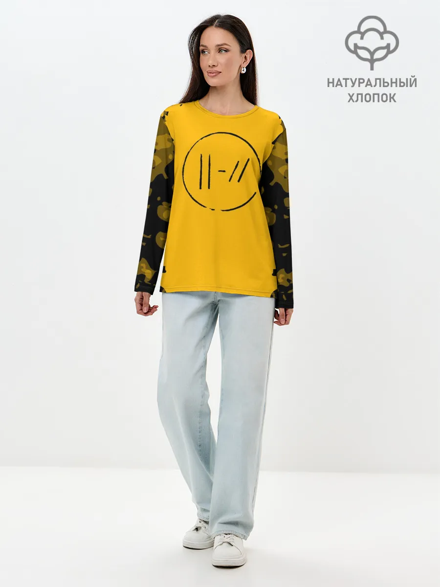 Лонгслив женский. Хлопок / TWENTY ONE PILOTS