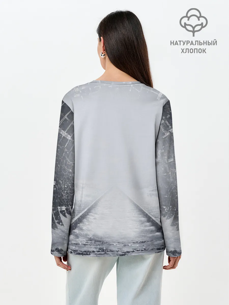 Лонгслив женский. Хлопок / METRO