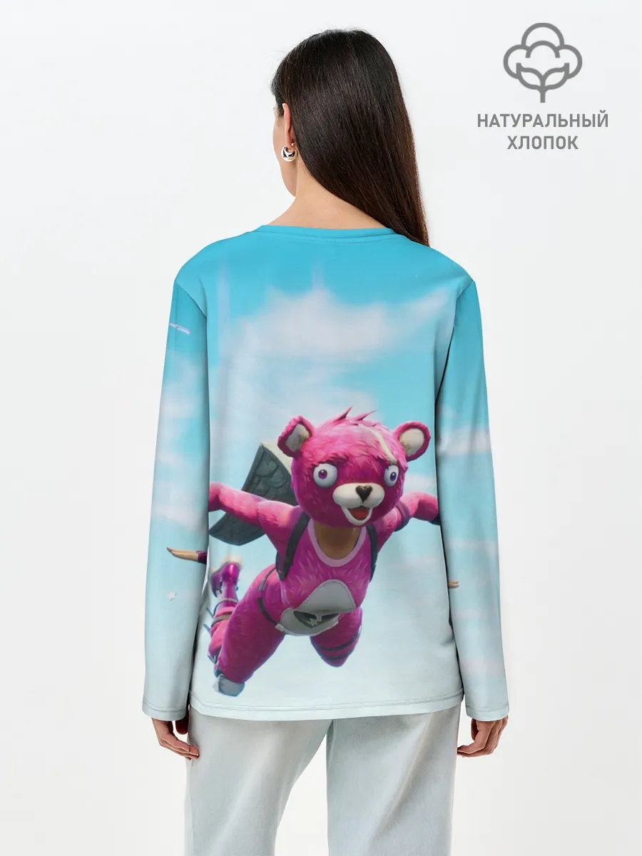 Лонгслив женский. Хлопок / Fortnite Save the World