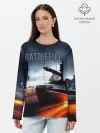 Лонгслив женский. Хлопок / BATTLEFIELD