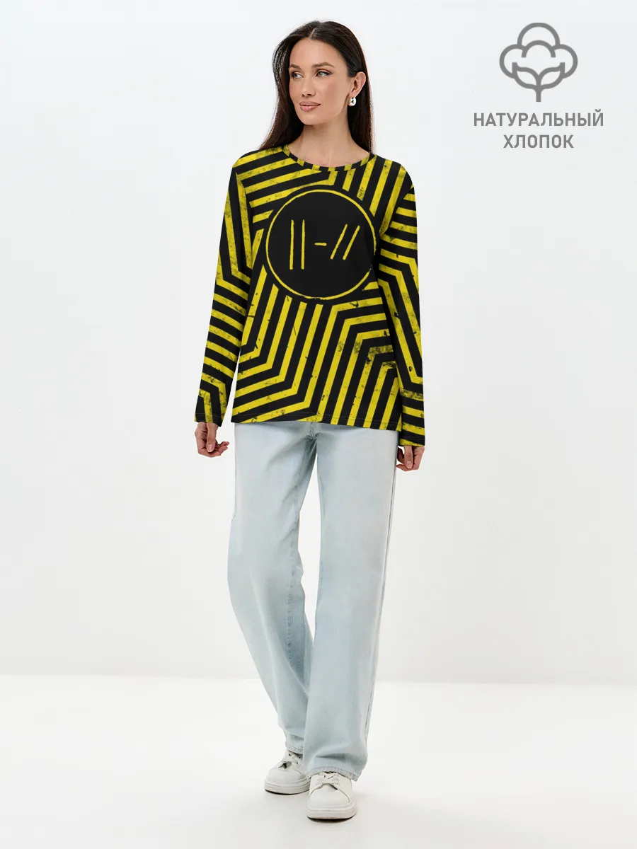 Лонгслив женский. Хлопок / Twenty One Pilots - Trench