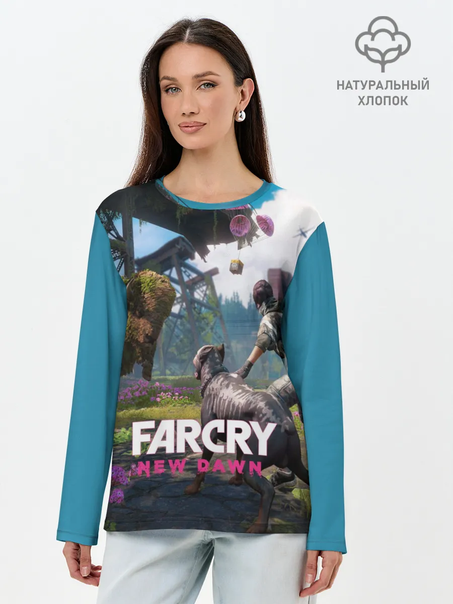 Лонгслив женский. Хлопок / FARCRY:NEW DAWN