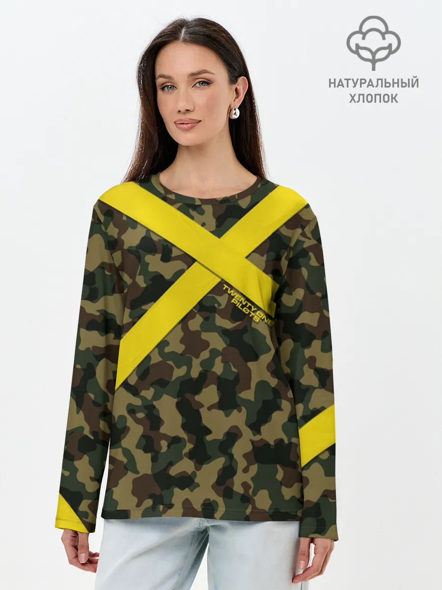 Лонгслив женский. Хлопок / Twenty One Pilots - Jumpsuit