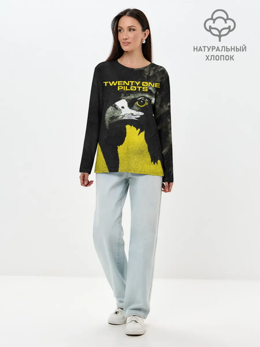 Лонгслив женский. Хлопок / Twenty One Pilots - Trench