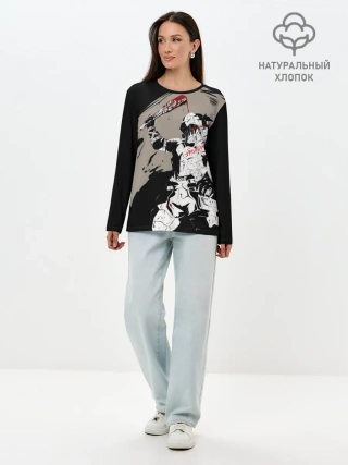 Лонгслив женский. Хлопок / Goblin Slayer killer