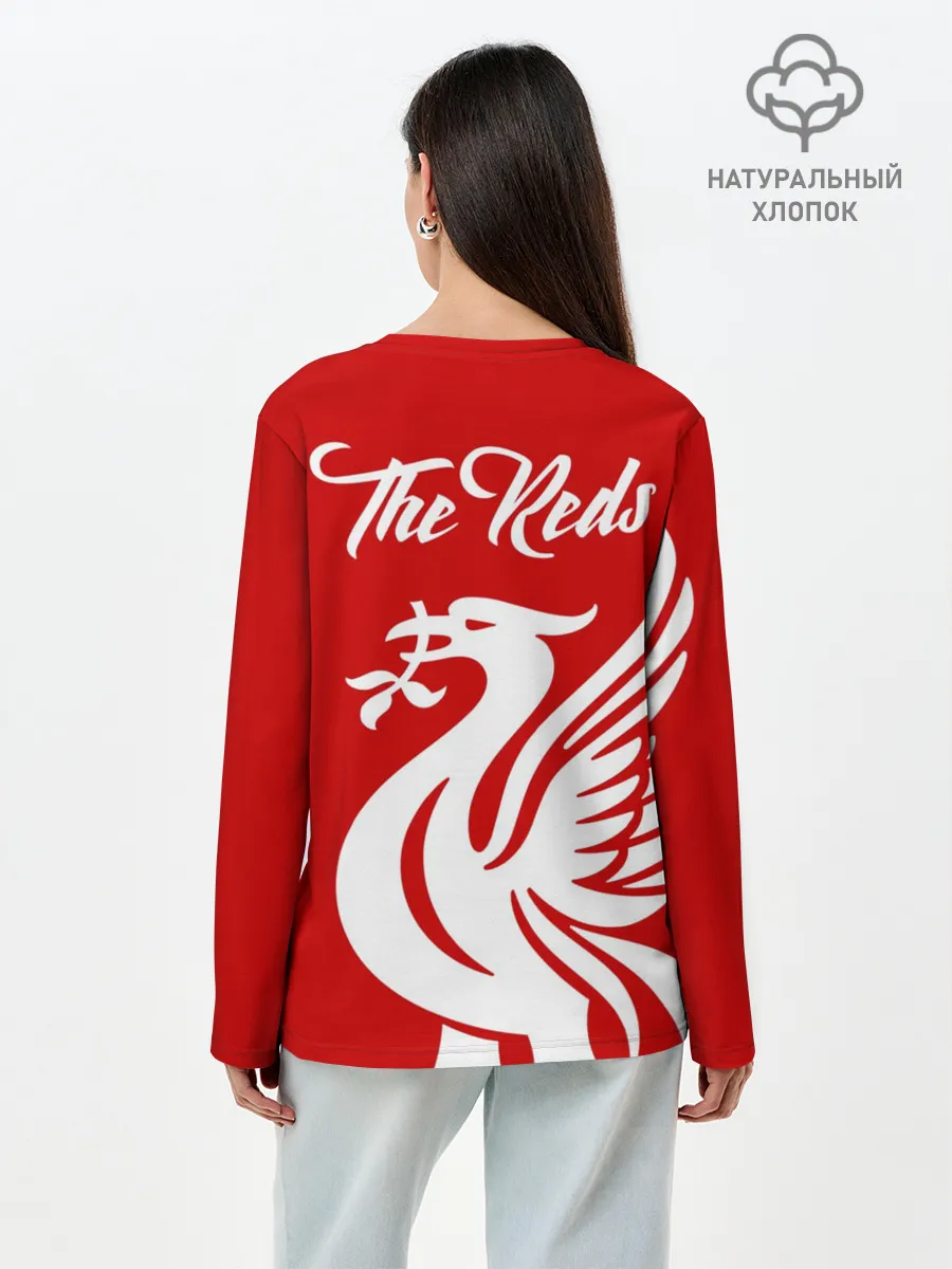 Лонгслив женский. Хлопок / Ливерпуль