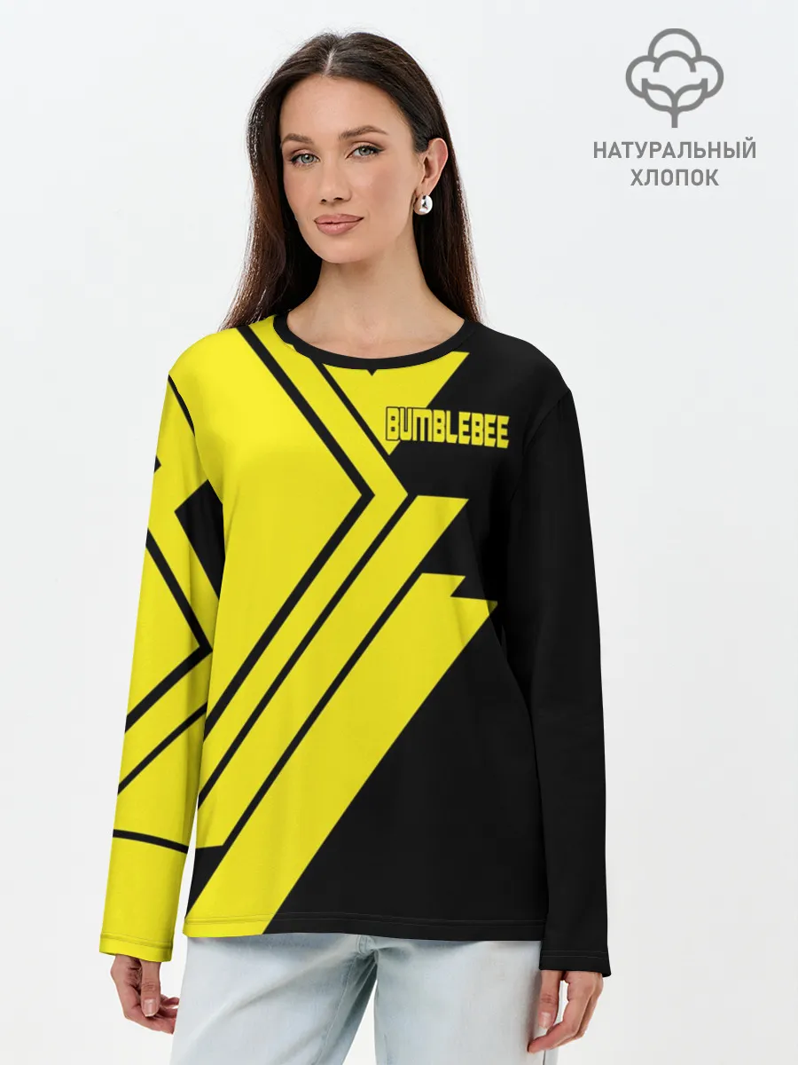 Лонгслив женский. Хлопок / BUMBLEBEE