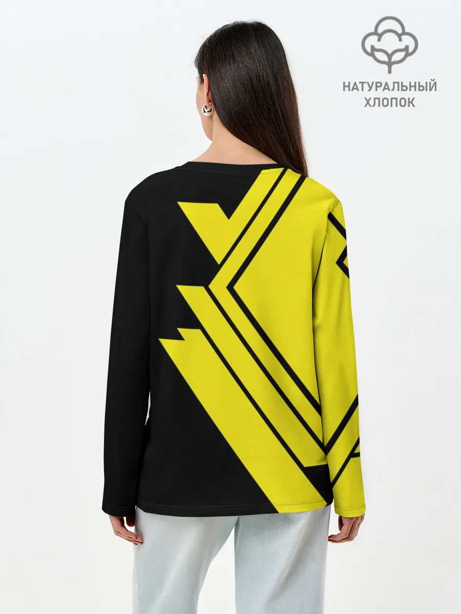 Лонгслив женский. Хлопок / BUMBLEBEE