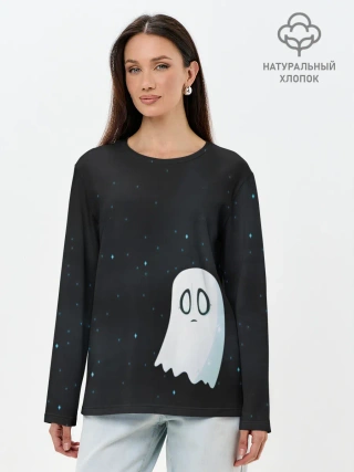 Лонгслив женский. Хлопок / A Lonely Ghost