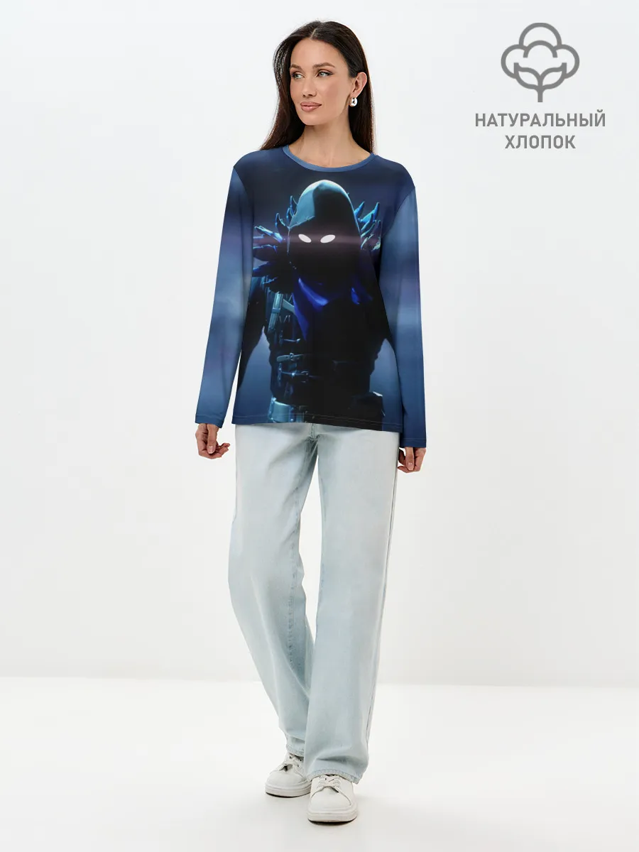 Лонгслив женский. Хлопок / FORTNITE