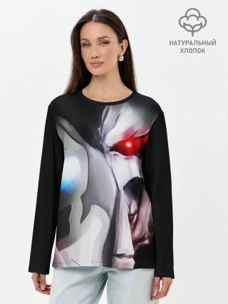 Лонгслив женский. Хлопок / Overlord - Ainz Ooal Gown