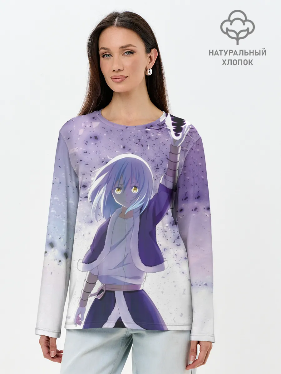 Лонгслив женский. Хлопок / Rimuru