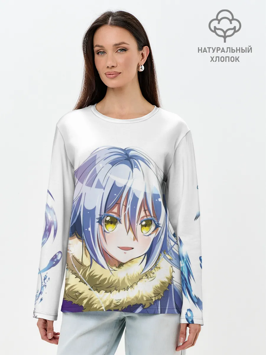 Лонгслив женский. Хлопок / That Time I Got Reincarnated a