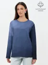Лонгслив женский. Хлопок / АБСТРАКЦИЯ