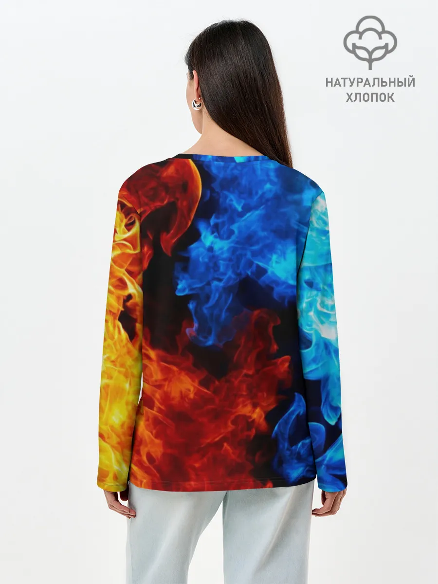 Лонгслив женский. Хлопок / PUBG