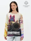 Лонгслив женский. Хлопок / FORTNITE