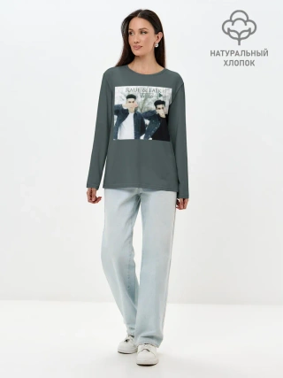Лонгслив женский. Хлопок / Rauf & Faik
