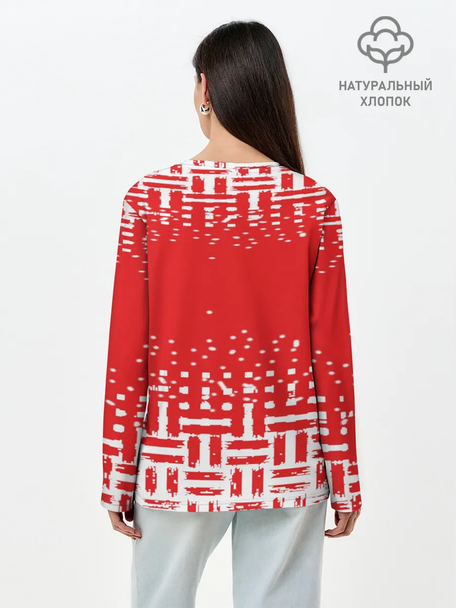 Лонгслив женский. Хлопок / Roblox