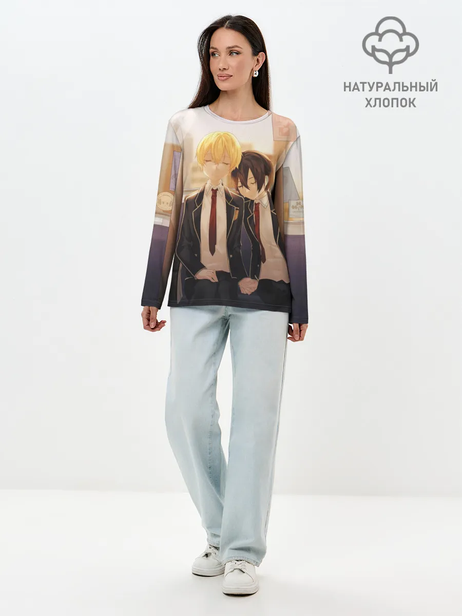 Лонгслив женский. Хлопок / Мастера меча