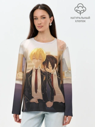 Лонгслив женский. Хлопок / Мастера меча
