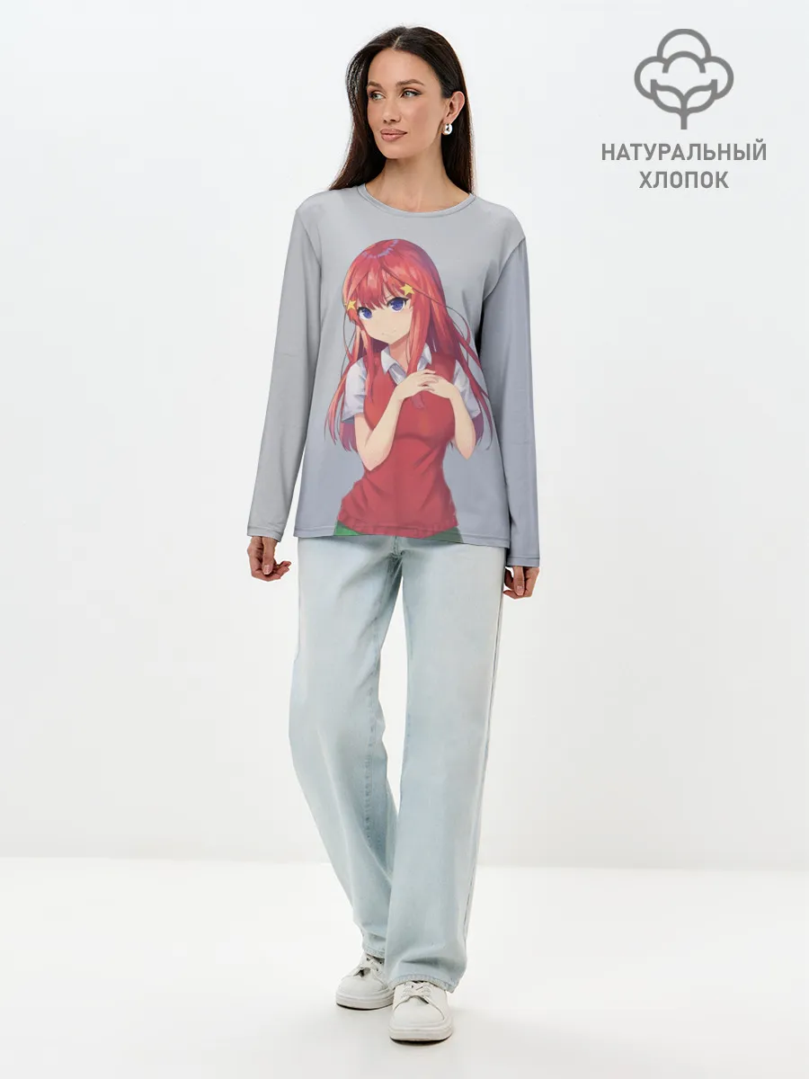 Лонгслив женский. Хлопок / Пять невест