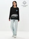 Лонгслив женский. Хлопок / BMW