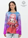 Лонгслив женский. Хлопок / Darling in the Franxx