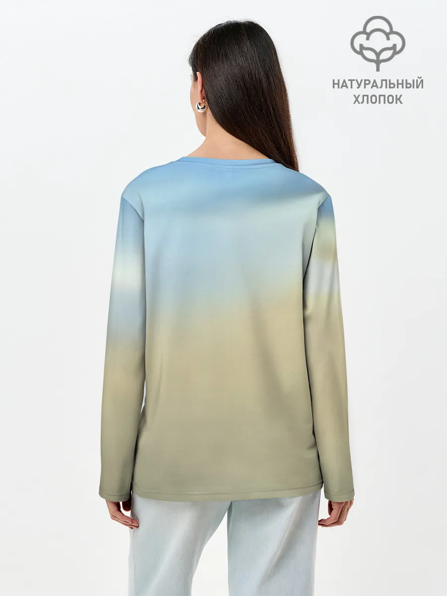 Лонгслив женский. Хлопок / Как приручить дракона