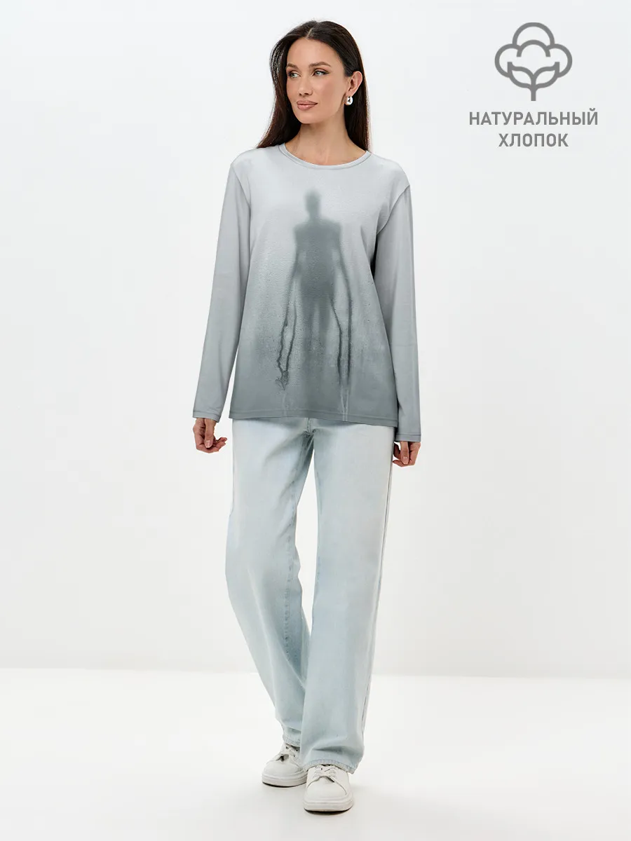 Лонгслив женский. Хлопок / Slender