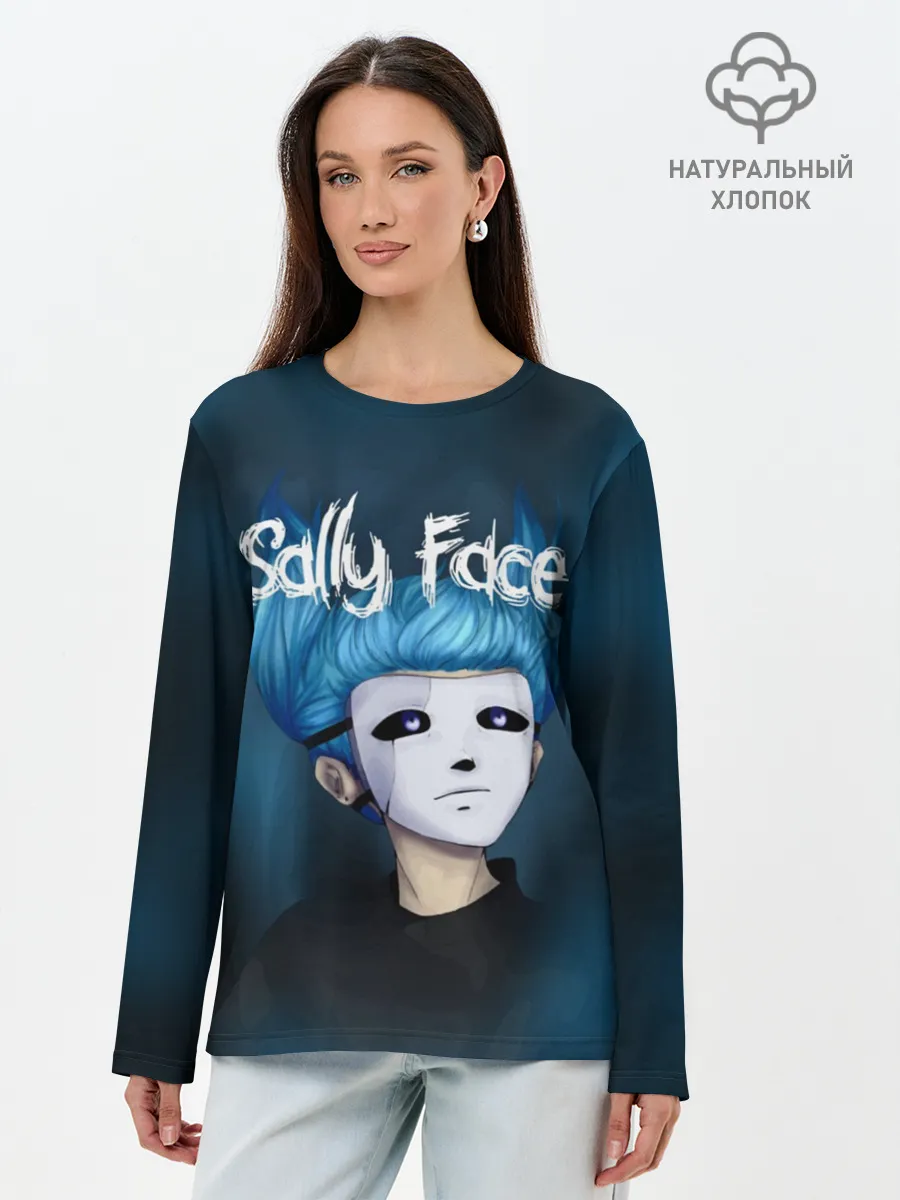 Лонгслив женский. Хлопок / SALLY FACE