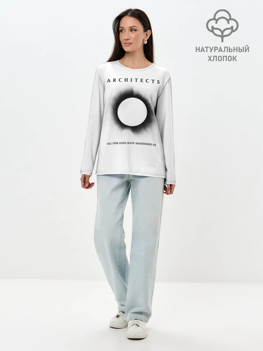 Лонгслив женский. Хлопок / Architects