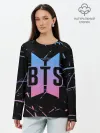 Лонгслив женский. Хлопок / BTS LOVE YOURSELF | БТС