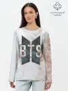 Лонгслив женский. Хлопок / BTS SAKURA