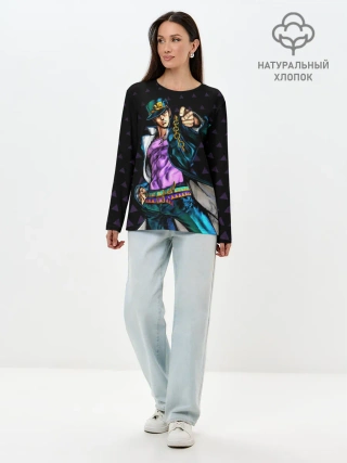 Лонгслив женский. Хлопок / JOJO